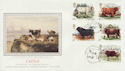 1984-03-06 British Cattle Stamps Oban Argyll FDC (57724)