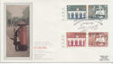 1984-05-15 Europa Stamps Cylinder Margin Silk FDC (57761)