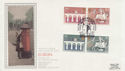 1984-05-15 Europa Stamps Folkestone Silk FDC (57763)