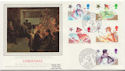 1985-11-19 Christmas Stamps Chingford London FDC (57848)