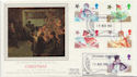 1985-11-19 Christmas Stamps Telecom London FDC (57850)