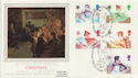 1985-11-19 Christmas Stamps Goose Green FDC (57851)
