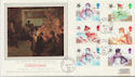 1985-11-19 Christmas Stamps Star Glenrothes cds FDC (57902)