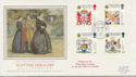 1987-07-21 Scottish Heraldry Stamps Lords SW1 cds FDC (57913)