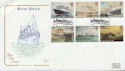 2004-04-13 Ocean Liners Stamps Belfast FDC (57983)