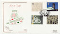 2000-05-02 Art and Craft Stamps Stoke FDC (58155)