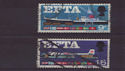 1967-02-20 EFTA Stamps Used Set (58254)