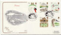 1993-01-19 Swans Stamps Berwick FDC (58279)
