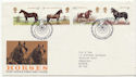 1978-07-05 Horses Stamps Bureau FDC (58290)