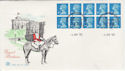 1993-04-06 HC11 SG1670 Bklt Pane Stamps Windsor FDC (58477)