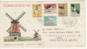 1961 Netherlands Bird Stamps FDC (58561)