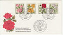 1982 Germany Berlin Roses FDC (58748)