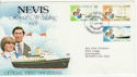 1981-06-23 Nevis Royal Wedding Stamps FDC (58810)