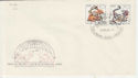1986 Germany DDR Monkey Stamps FDC (58837)