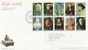 2006-07-18 National Portrait Gallery London WC2 FDC (58933)