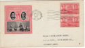 1937-01-15 USA 2c Navy Heroes Stamps FDC (59225)