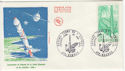 1970 France Space / Satellite Stamp FDC (59348)