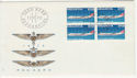 1972 Switzerland Pro Aero Stamps FDC (59364)