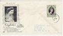 1953-06-02 Aden QEII Coronation Stamp FDC (59383)