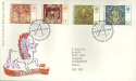 1976-11-24 Christmas Stamps FDC Bureau (5940)