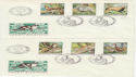 1979 Hungary Wildlife Stamps on 2 FDC (59448)