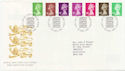 1996-06-25 Definitive Stamps Windsor FDC (59565)