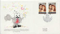 1986-07-22 Royal Wedding Stamp Bug Club FDC (59803)