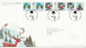 2006-11-07 Christmas Stamps T/House FDC (59861)