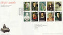 2006-07-18 National Portrait Gallery T/House FDC (59865)