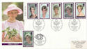 1998-02-03 Diana Stamps Kensington Doubled FDC (60043)