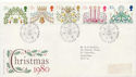 1980-11-19 Christmas Stamps Waltham Abbey FDC (60221)