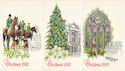 1981-09-29 Jersey Christmas Postcards set of 3 Mint (60429)