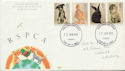 1990-01-23 RSPCA Stamps Cardiff FDC (60543)