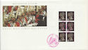 1990-03-20 London Life Blkt Stamps Tower Hill FDC (60553)