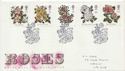 1991-07-16 Roses Stamps Rosebush FDC (60594)