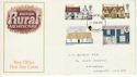 1970-02-11 Rural Architecture Stamps Cardiff FDC (60746)