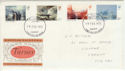 1975-02-19 Turner Paintings Stamps Cardiff FDC (60762)