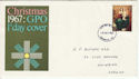 1967-10-18 Christmas Stamp Paddington FDC (60781)