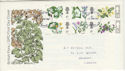 1967-04-24 British Flowers Stamps Cardiff FDC (60836)