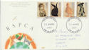 1990-01-23 RSPCA Stamps Cardiff FDC (61059)