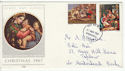 1967-11-27 Christmas Stamps Huddersfield FDC (61149)