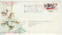 1968-11-25 Christmas Stamp Bethlehem Slogan FDC (61155)