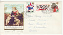1968-11-25 Christmas Stamps Blackheath cds FDC (61158)