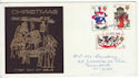 1968-11-25 Christmas Stamps London FDC (61165)