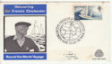 1967-07-24 Chichester Gipsy Moth IV Plymouth [foxing] FDC (61196