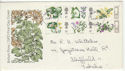 1967-04-24 Flowers Stamps Sheffield FDC (61209)