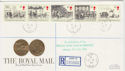 1984-07-31 Mailcoach Stamps Bath cds FDC (61288)