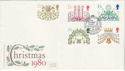 1980-11-19 Christmas Stamps Norways Gift London FDC (61326)