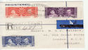 Sierra Leone 1937 Coronation Stamps on Piece (61399)