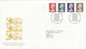 1999-03-09 High Value Definitive Stamps Bureau FDC (61407)